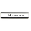 Namensschild magnetisch, 75 x 20 mm, 10 Stück, braun FRANKEN C163 FRANKEN C163 20x75 mm