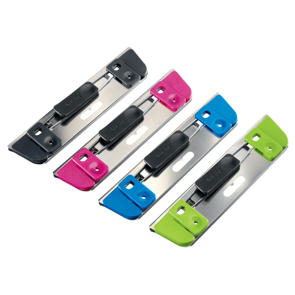 Locher Active WOW, 2 Blatt, Metall, sortiert LEITZ 1728-60-99 LEITZ 1728-60-99 Klemmleiste