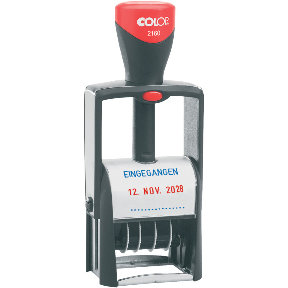 Datumstempel selbstfärber   +6Textplat COLOP 106514 COLOP 106514/2160/RL +6Textplat