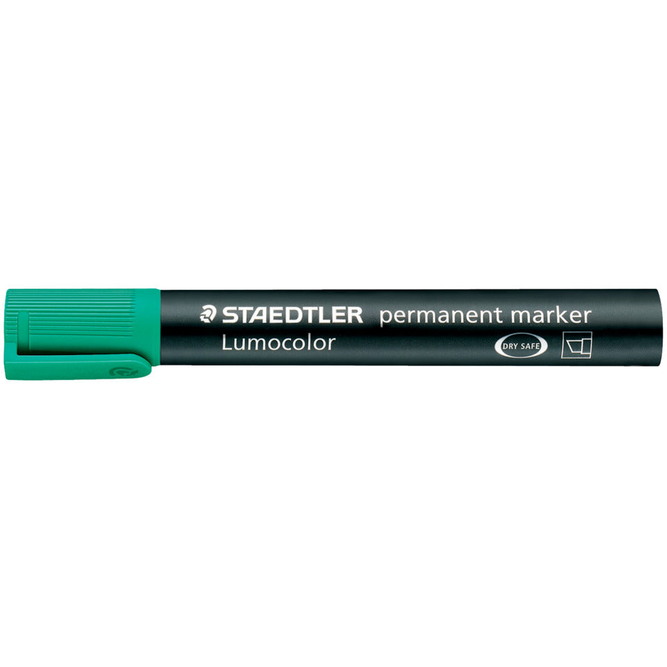 Permanentmarker Lumocolor®, Keilspitze, nachfüllbar, 2-5mm, grün STAEDTLER 350-5 STAEDTLER 350-5 Keilsp. 2-5mm