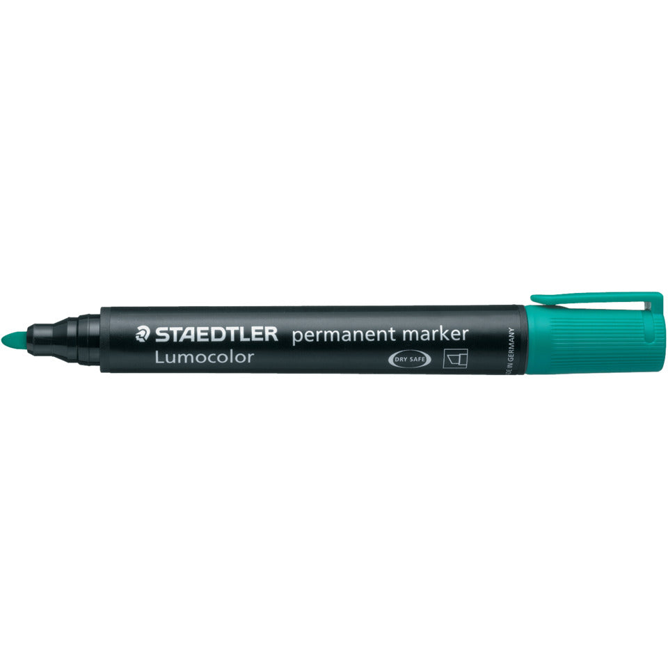 Permanentmarker Lumocolor®, Rundspitze, nachfüllbar, 2mm, grün STAEDTLER 352-5 STAEDTLER 352-5 Rundsp. 2mm