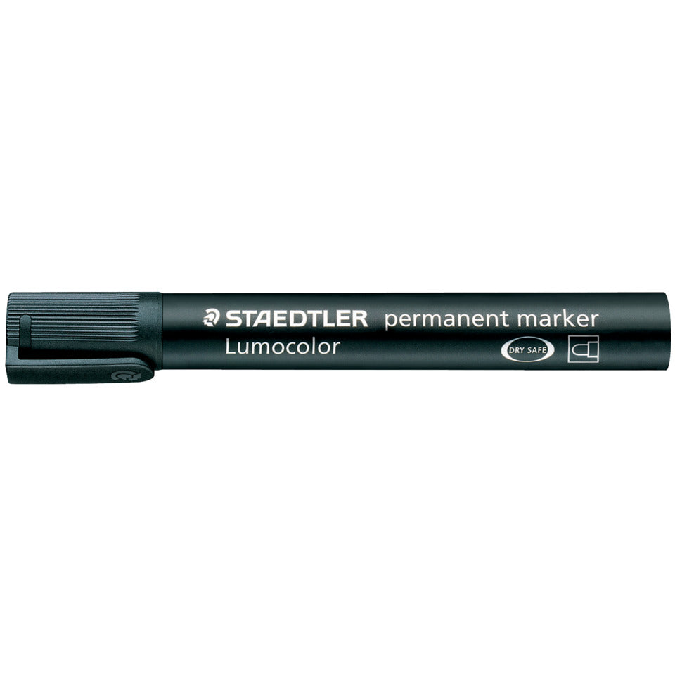 Permanentmarker Lumocolor®, Rundspitze, nachfüllbar, 2mm, schwarz STAEDTLER 352-9 STAEDTLER 352-9 Rundsp. 2mm