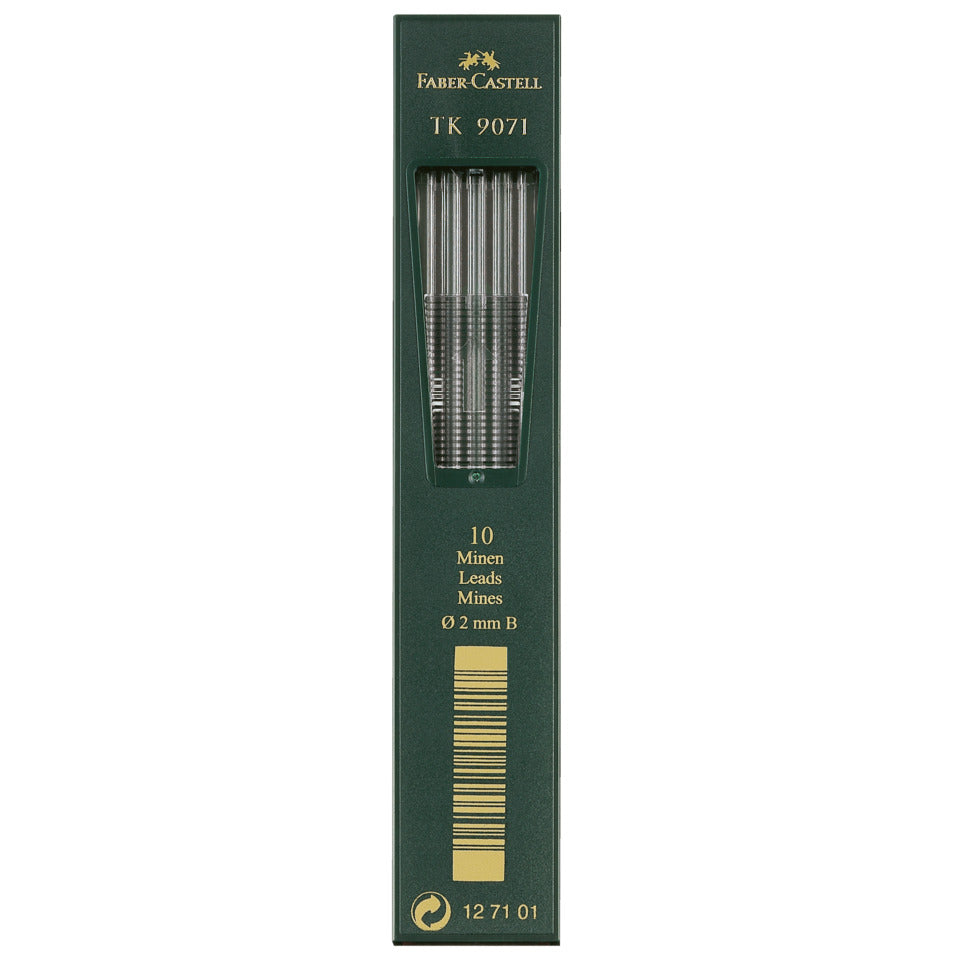Fallmine 9071 B, 2mm, 10 Stück FABER CASTELL 127101