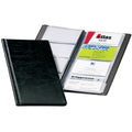 Visitenkartenalbum VISIFIX® für 96 Karten, 25x12cm, schwarz DURABLE 238001 DURABLE 2380 01 Hochformat f. 96 Karten