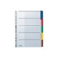 Kartonregister Blanko, A4, Karton, 5 Blatt, grau LEITZ 4320-00-00 LEITZ 4320-00-00 Karton fbg.Tabs