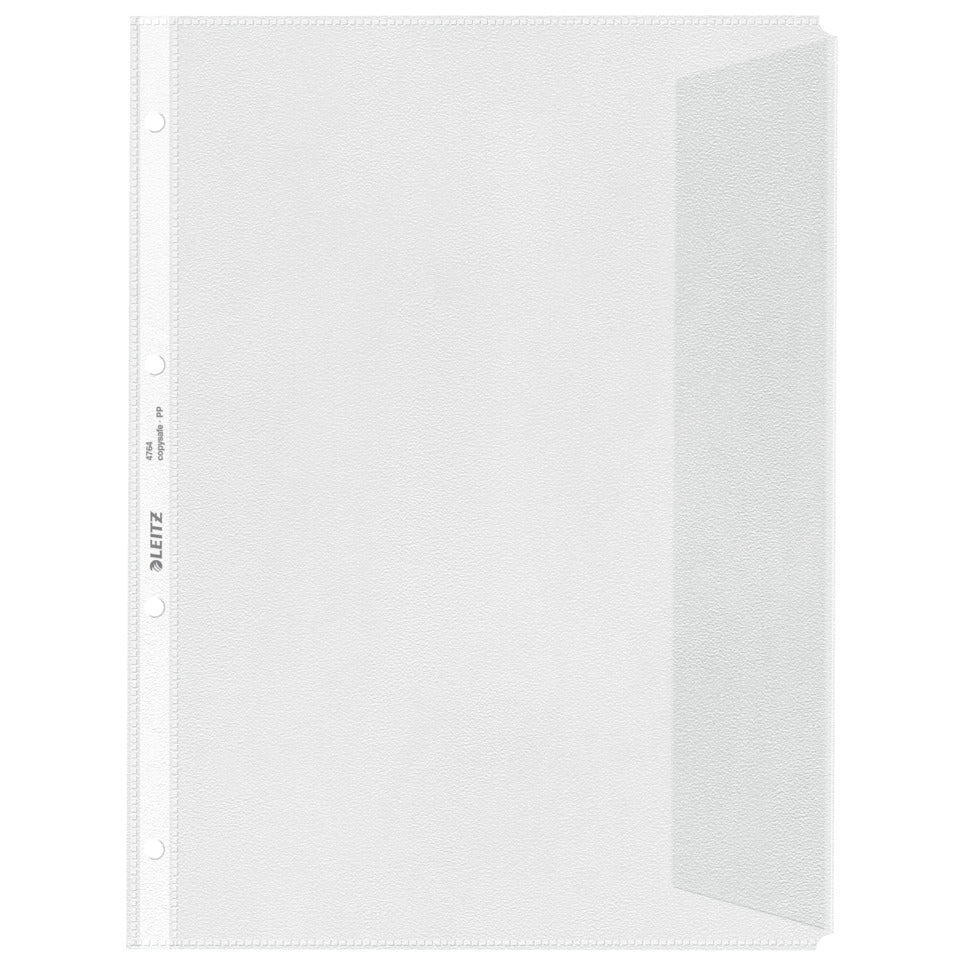 Prospekthülle, A4, PP, genarbt, dokumentenecht, farblos LEITZ 4764-00-00 LEITZ 4764-00-00 A4