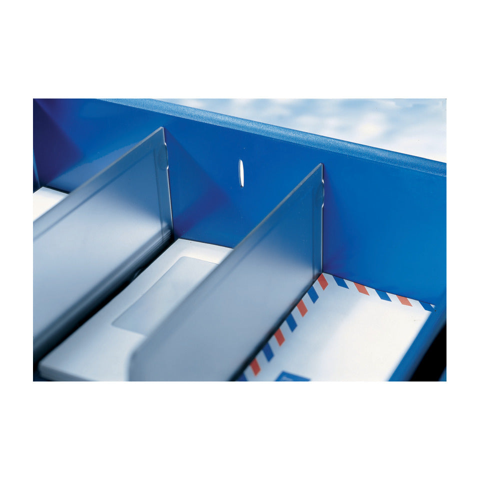 Briefkorb Sorty, A4/C4, Polystyrol, blau LEITZ 5230-00-35