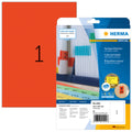 Etiketten ablösbar, 210x297mm, 20 Stück, rot HERMA 4422 HERMA 4422 SuperPrint