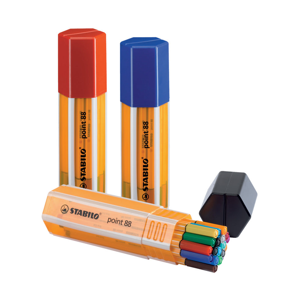 Fineliner point 88® Big point Box, mit 20 Stiften STABILO 8820-1 STABILO 8820-1   Big Box