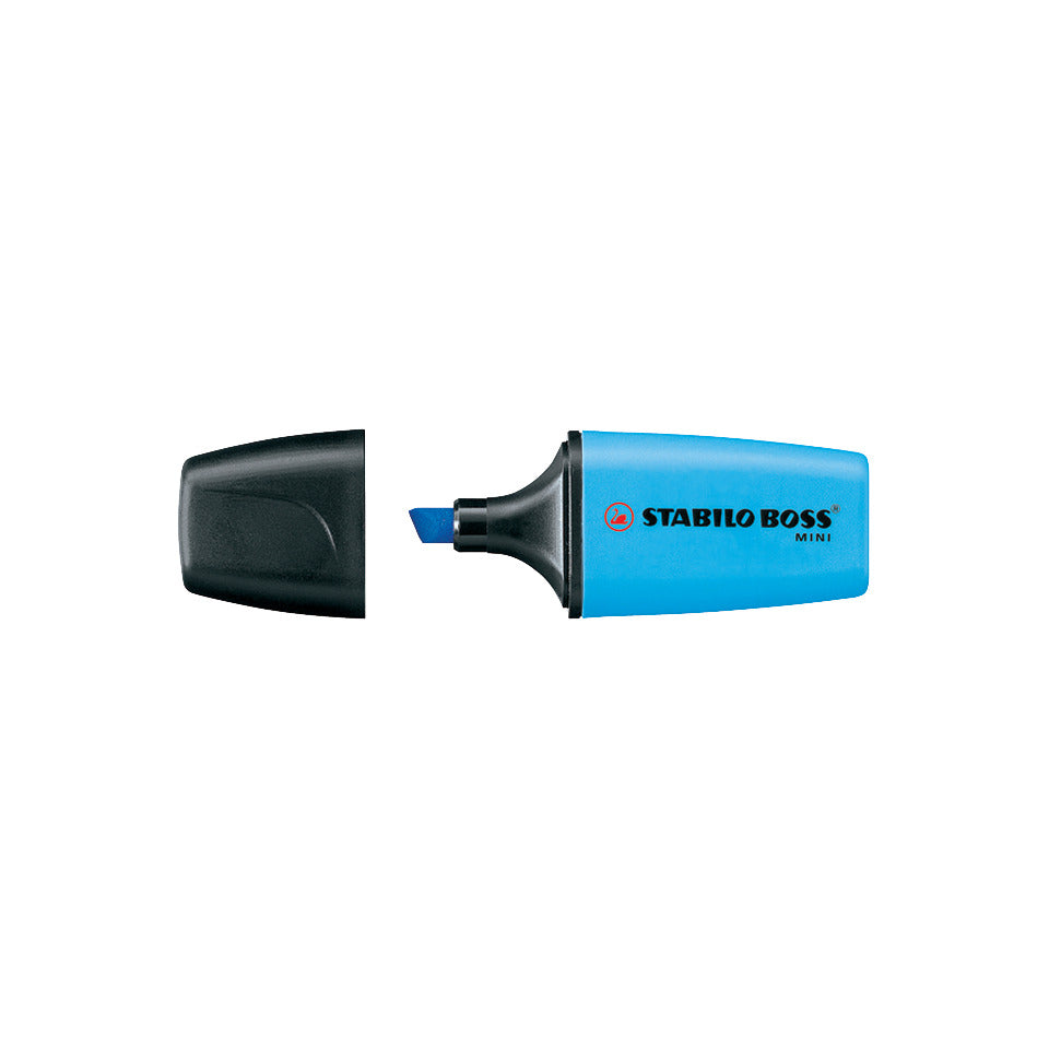 Textmarker BOSS® MINI, 2-5mm, blau STABILO 07/31