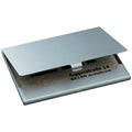 Visitenkarten-Etui, 15 Karten, Aluminium, silber SIGEL VZ135 SIGEL VZ135  f. 15 Karten max 91x58mm