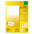Tischkarte, 95x42,5mm, 185g/m², 80 Stück, weiß SIGEL DP046 SIGEL DP046 20BL
