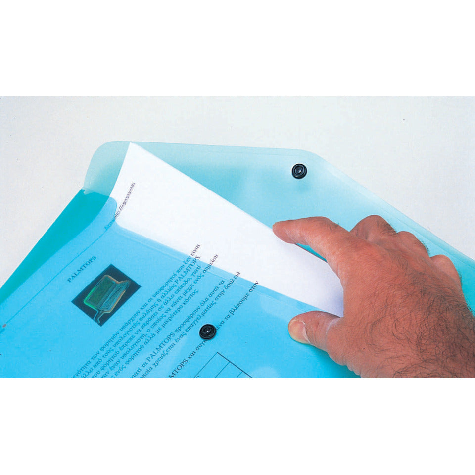 Aktentasche, A4 quer, blau Q-CONNECT KF03596 Q-CONNECT KF03596/01242