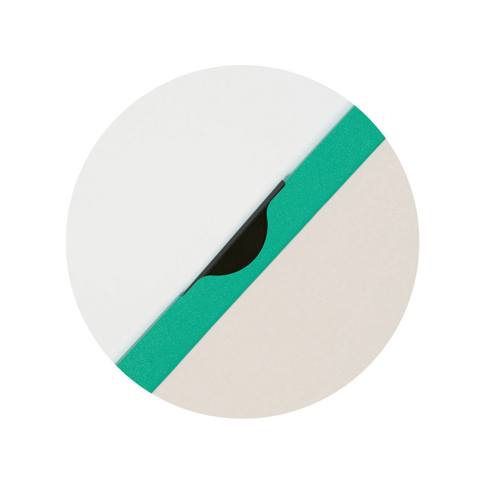 Klemmmappe, A4, transparent, grün Q-CONNECT KF00464 Q-CONNECT KF00464 Metallclip