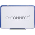 Stempelkissen Gr. 2, 7x11cm, blau Q-CONNECT KF25209 Q-CONNECT KF25209 7x11cm