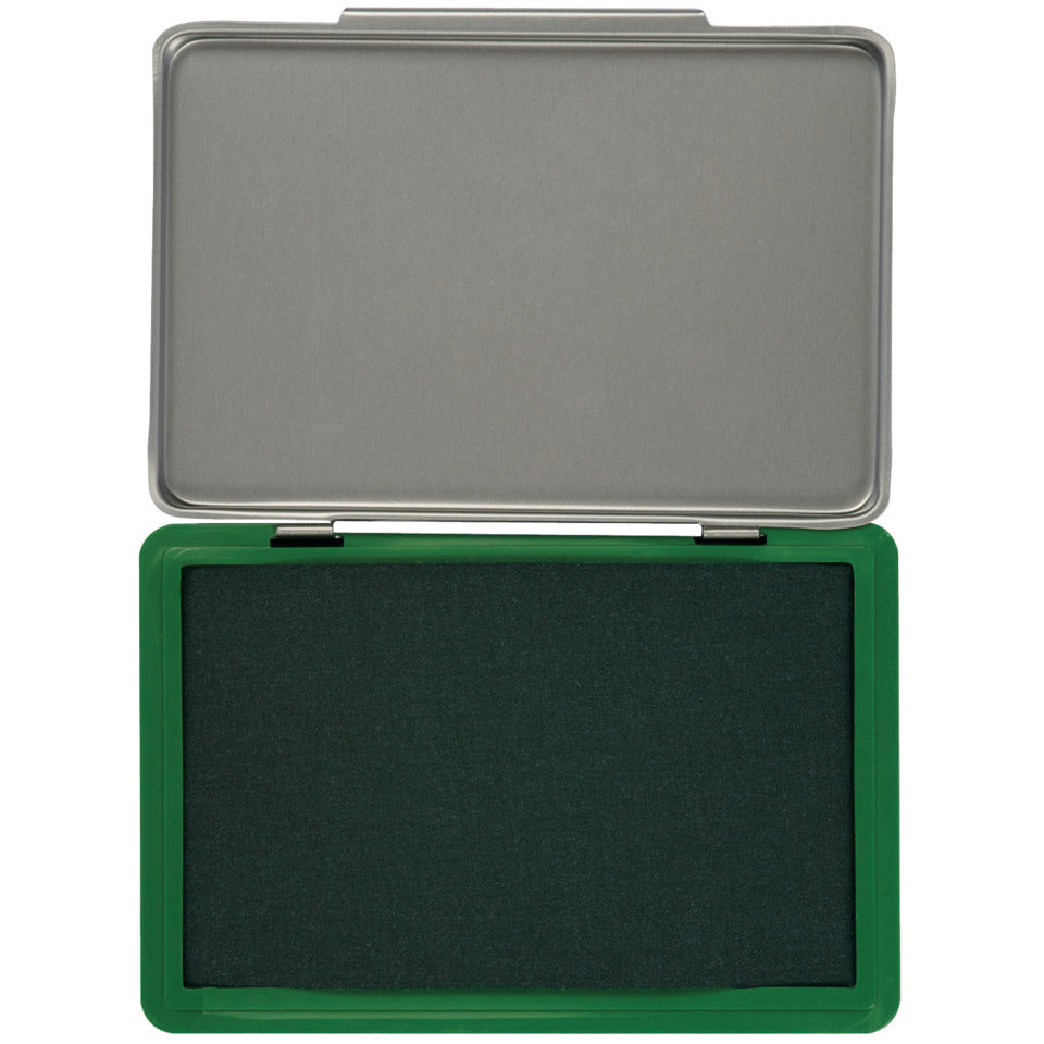 Stempelkissen Gr. 2, 7x11cm, grün Q-CONNECT KF25210 Q-CONNECT KF25210 7x11cm