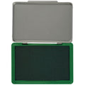 Stempelkissen Gr. 2, 7x11cm, grün Q-CONNECT KF25210 Q-CONNECT KF25210 7x11cm