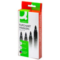 Flipchartmarker, 2-3mm, Rundspitze, 4 Stück, sortiert Q-CONNECT KF01551 Q-CONNECT KF01551  Rundspitze