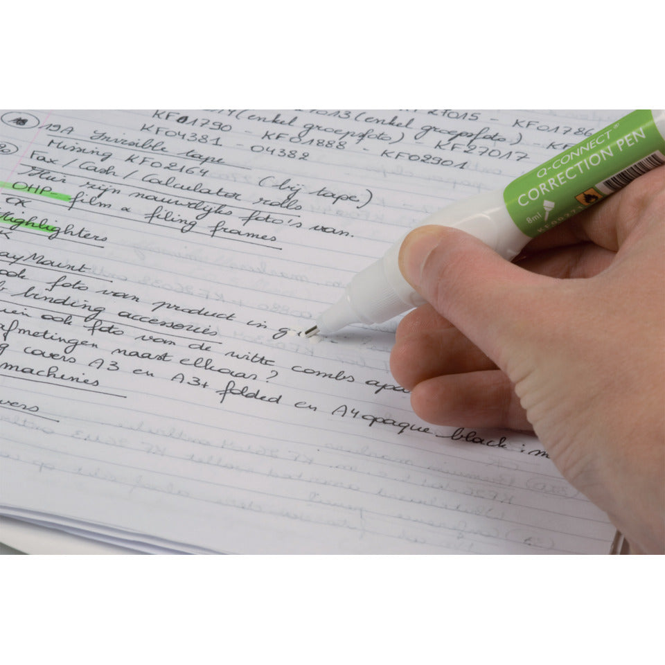 Korrekturstift, 8ml, weiß Q-CONNECT KF00271 Q-CONNECT KF00271 8ml
