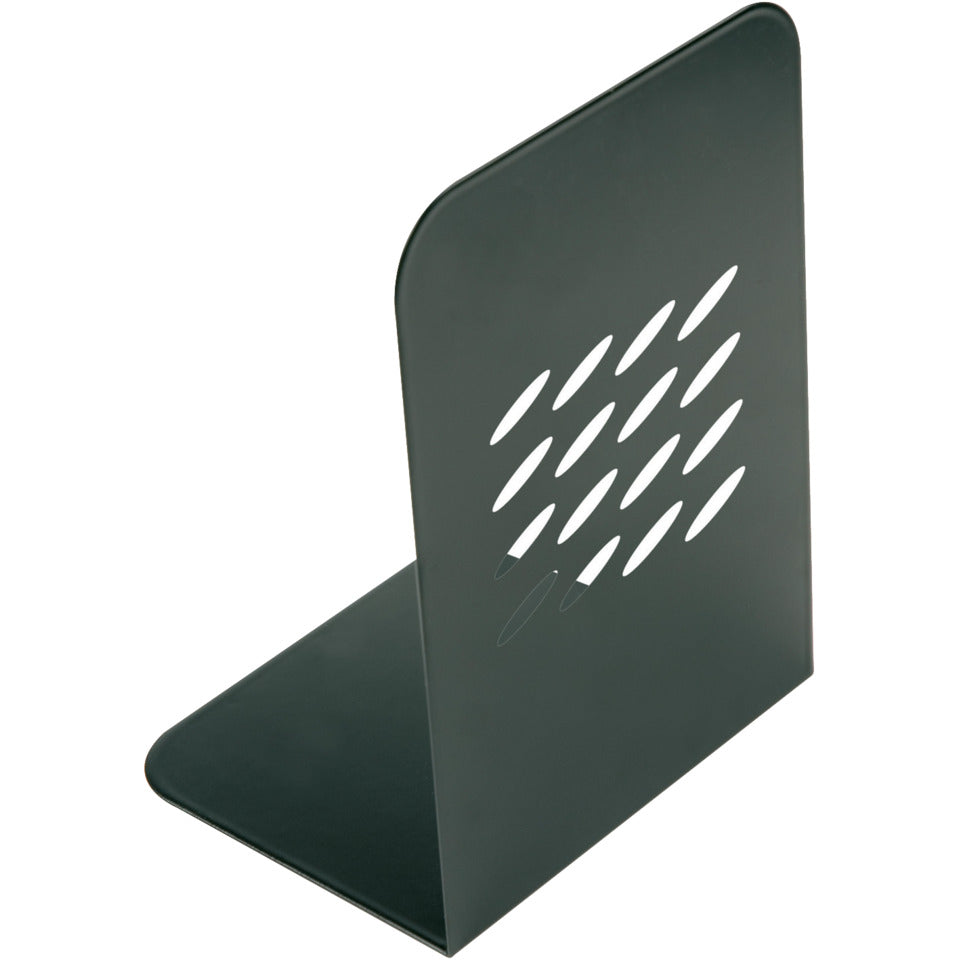 Registraturstütze, 2 Stück, schwarz Q-CONNECT KF03900 Q-CONNECT KF03900 PG2St