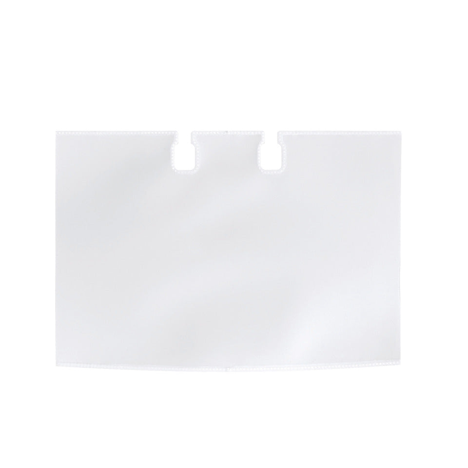 Visitenkarten-Ersatzhüllen Visifix® Flip/Desk, 40 Stück, transparent DURABLE 2418 19