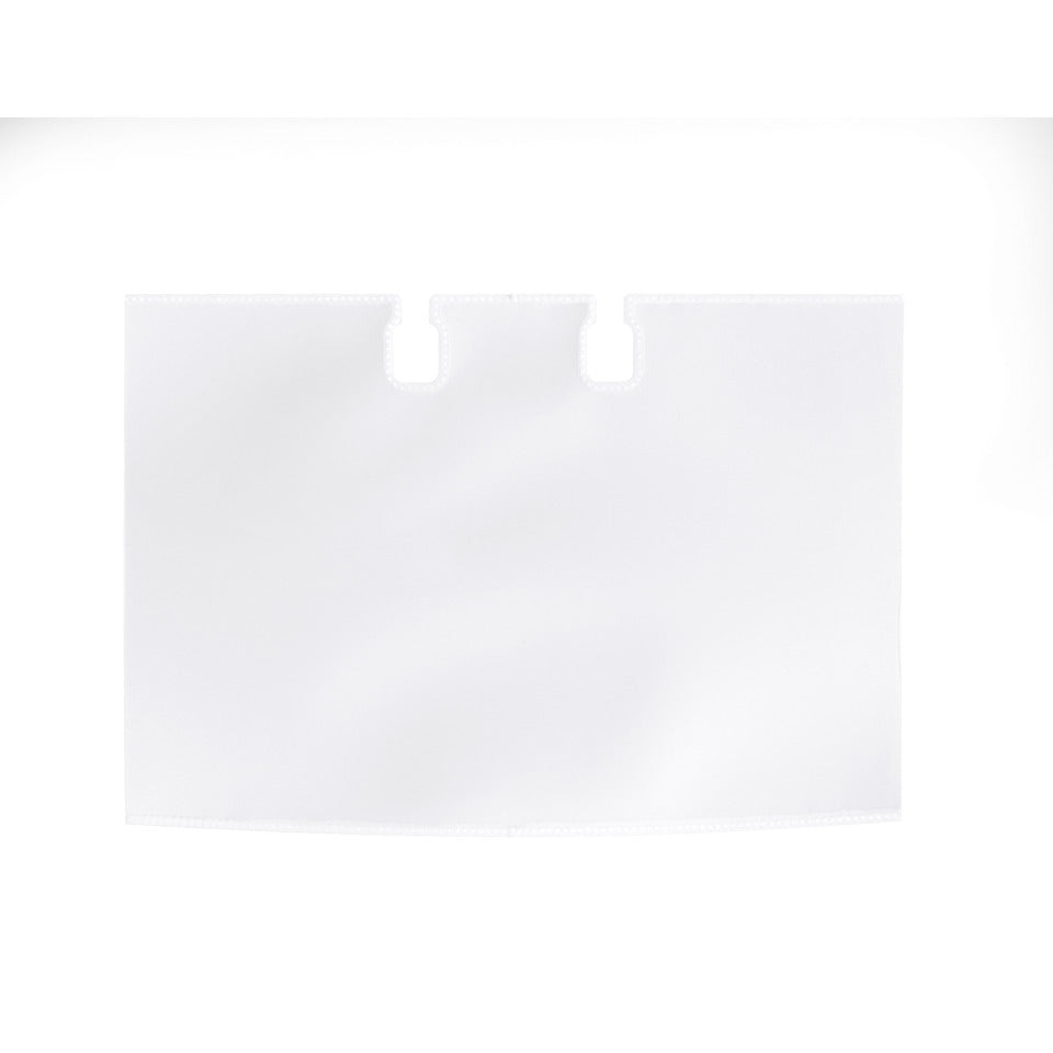 Visitenkarten-Ersatzhüllen Visifix® Flip/Desk, 40 Stück, transparent DURABLE 2418 19