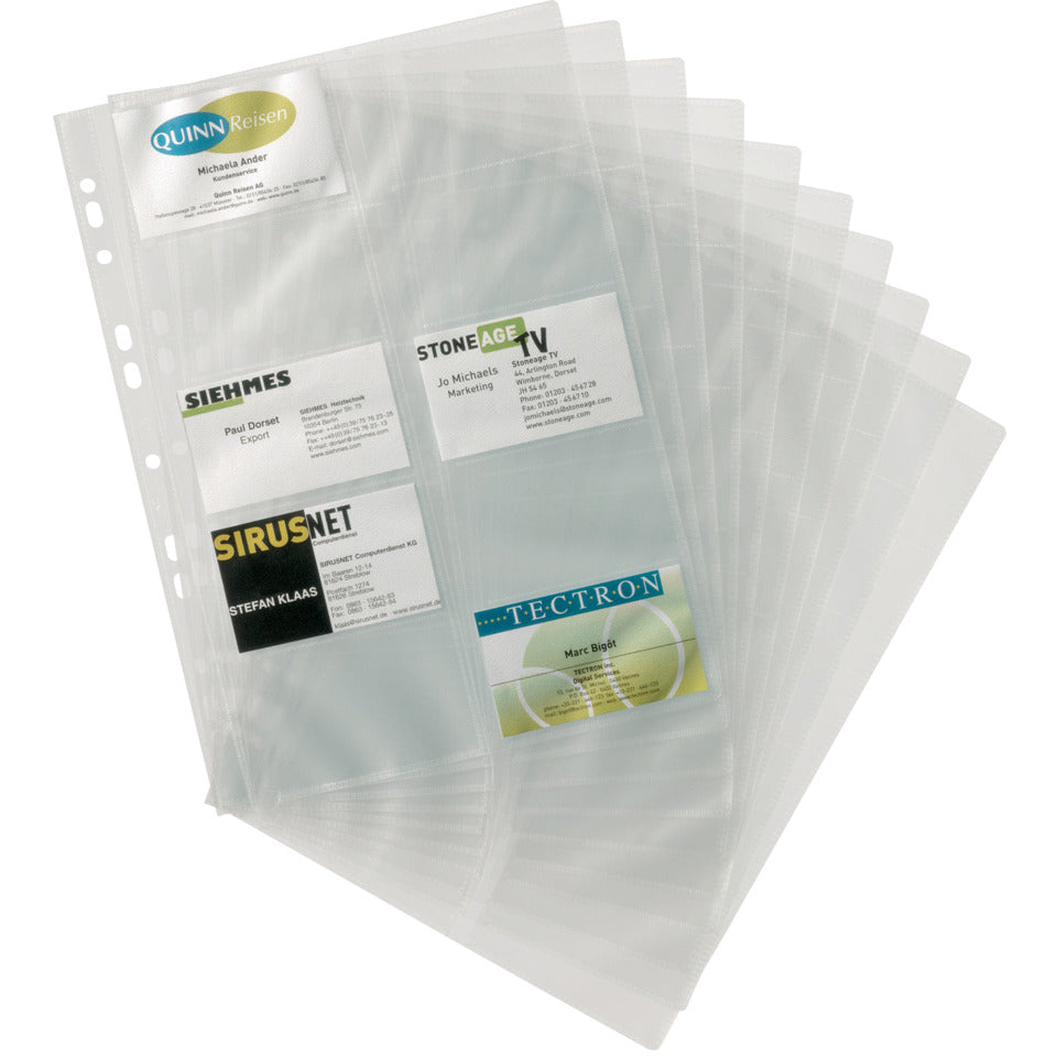 Visitenkartenhülle für VISIFIX®, 10 Stück, transparent DURABLE 238919 DURABLE 238919  10St