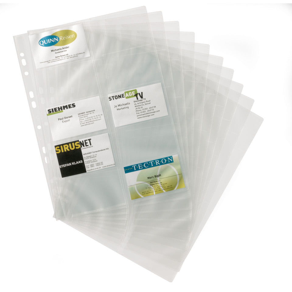 Visitenkartenhülle für VISIFIX®, 10 Stück, transparent DURABLE 238919 DURABLE 238919  10St