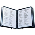 Sichttafelsystem SHERPA® soho Display System table 5, anthr./gr, 263x340x75mm DURABLE 5540 01 DURABLE 5540 01 mit Tafeln