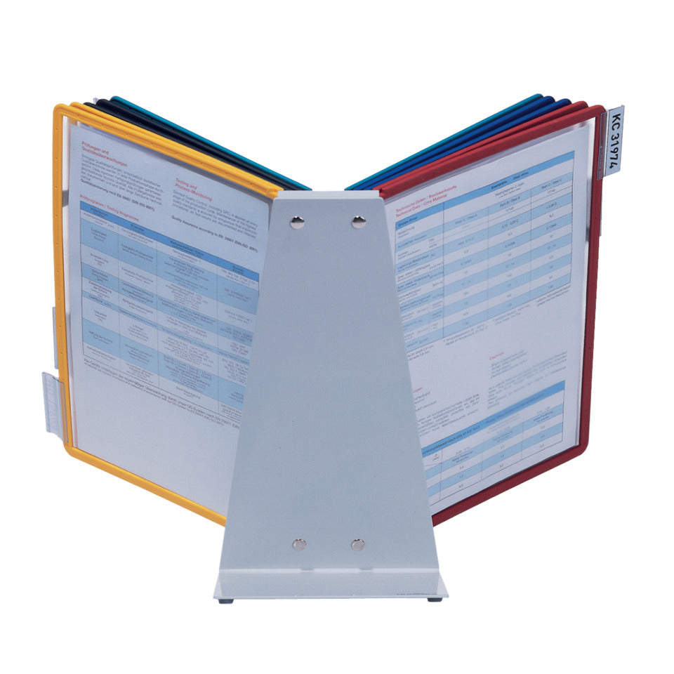 Tischständer VARIO® table 10, sortiert DURABLE 5570 00 DURABLE 5570 00 mit Tafeln