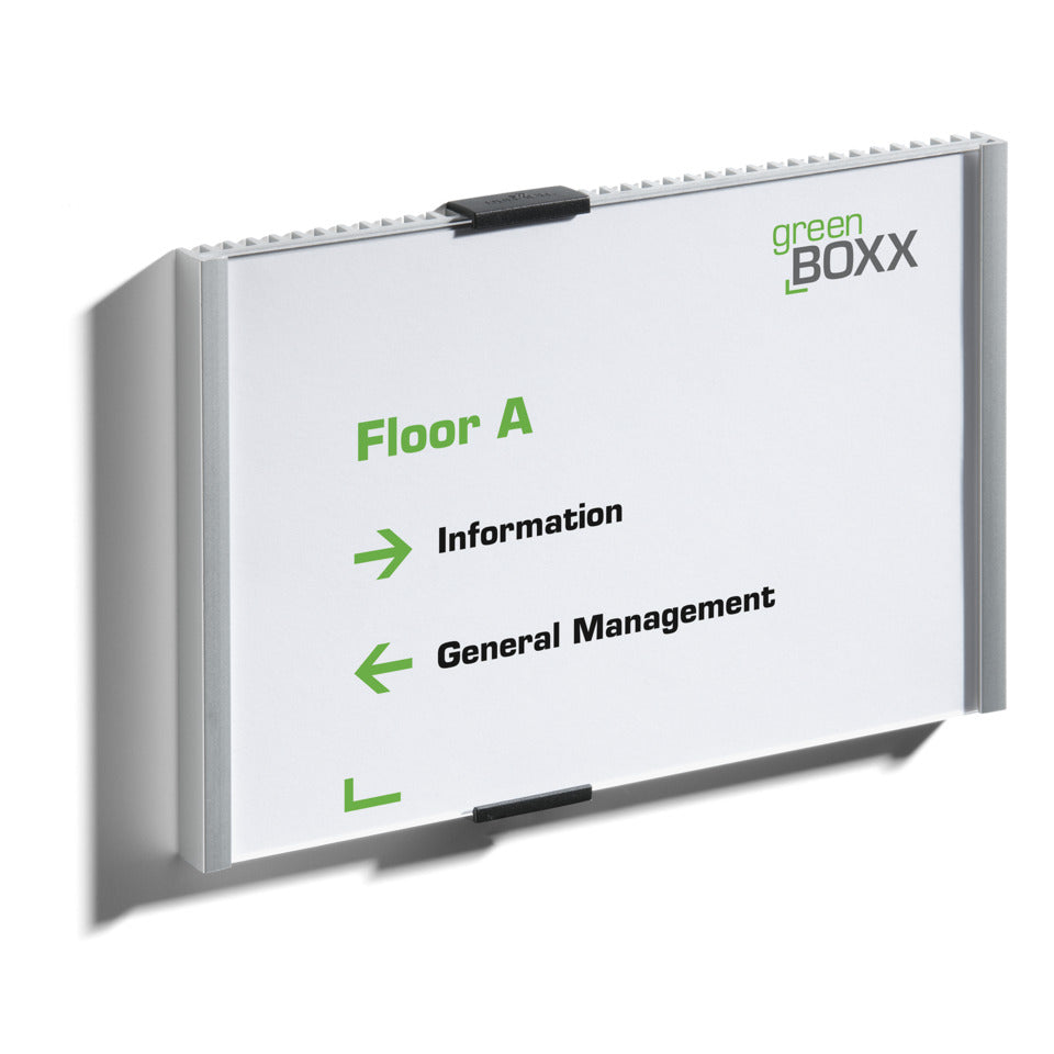 Türschild Info Sign, 210x148,5mm, metallic-silber DURABLE 4805.23 DURABLE 4805 23 Info Sign