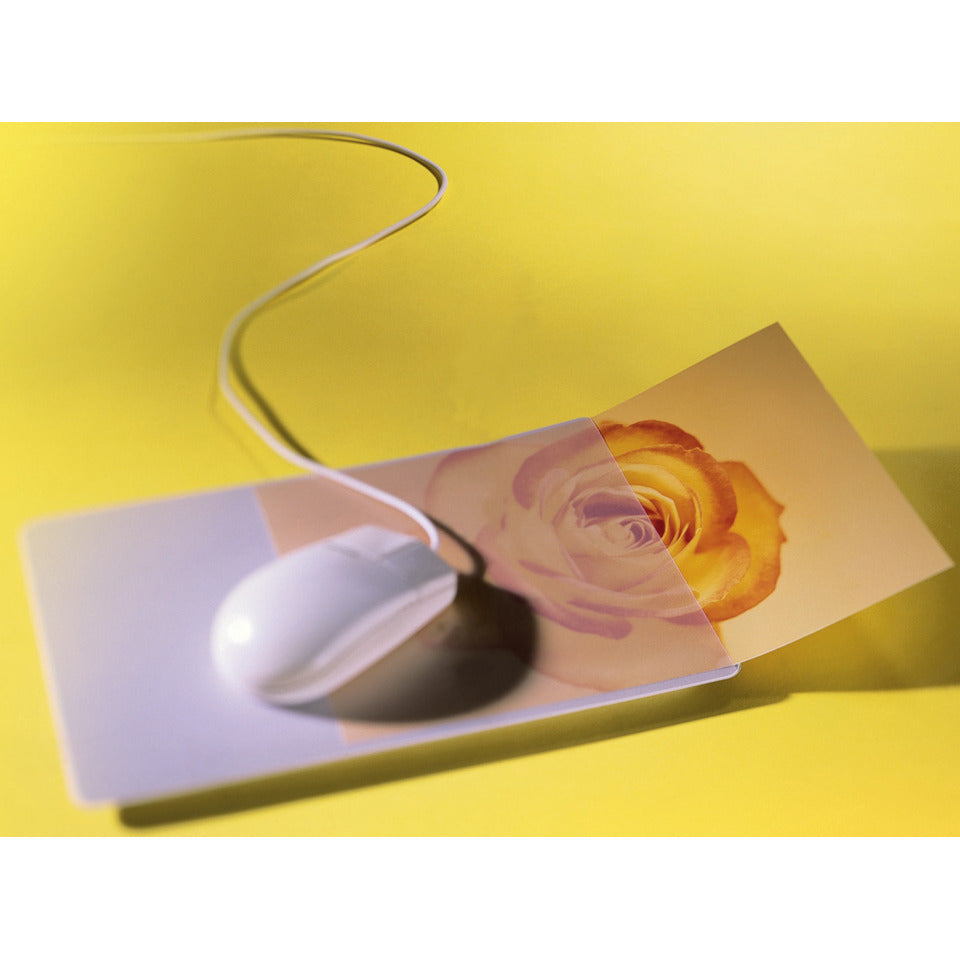 Mauspad MOUSE PAD PLUS, PVC-Folie, 300 x 2,5 x 200 mm, transparent DURABLE 5747 19
