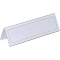 Tischnamensschild, 122x210mm, 25 Stück, transparent DURABLE 8052 19 DURABLE 8052 19 122x210mm