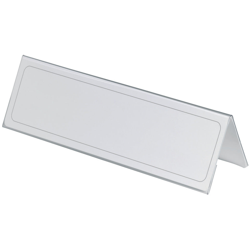 Tischnamensschild, 210x297mmm, 25 Stück, transparent DURABLE 8053 19 DURABLE 8053 19 210x297mmm