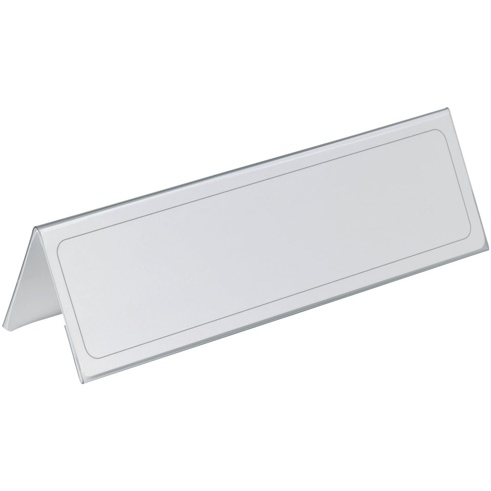 Tischnamensschild, 210x297mmm, 25 Stück, transparent DURABLE 8053 19 DURABLE 8053 19 210x297mmm
