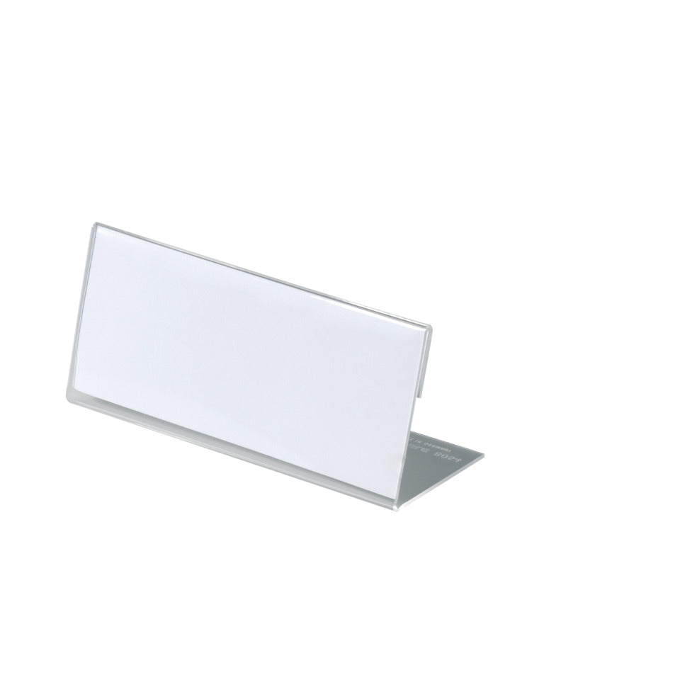 Tischschild, 63x150mm, 10 Stück, transparent DURABLE 8054 19 DURABLE 8054 19 61x150mm
