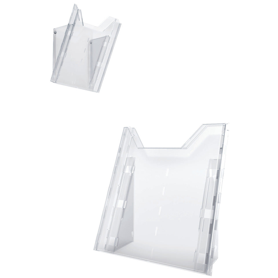 Prospektspender COMBIBOXX A4, Fassumgsvermögen: 24 mm, transparent DURABLE 8578 19
