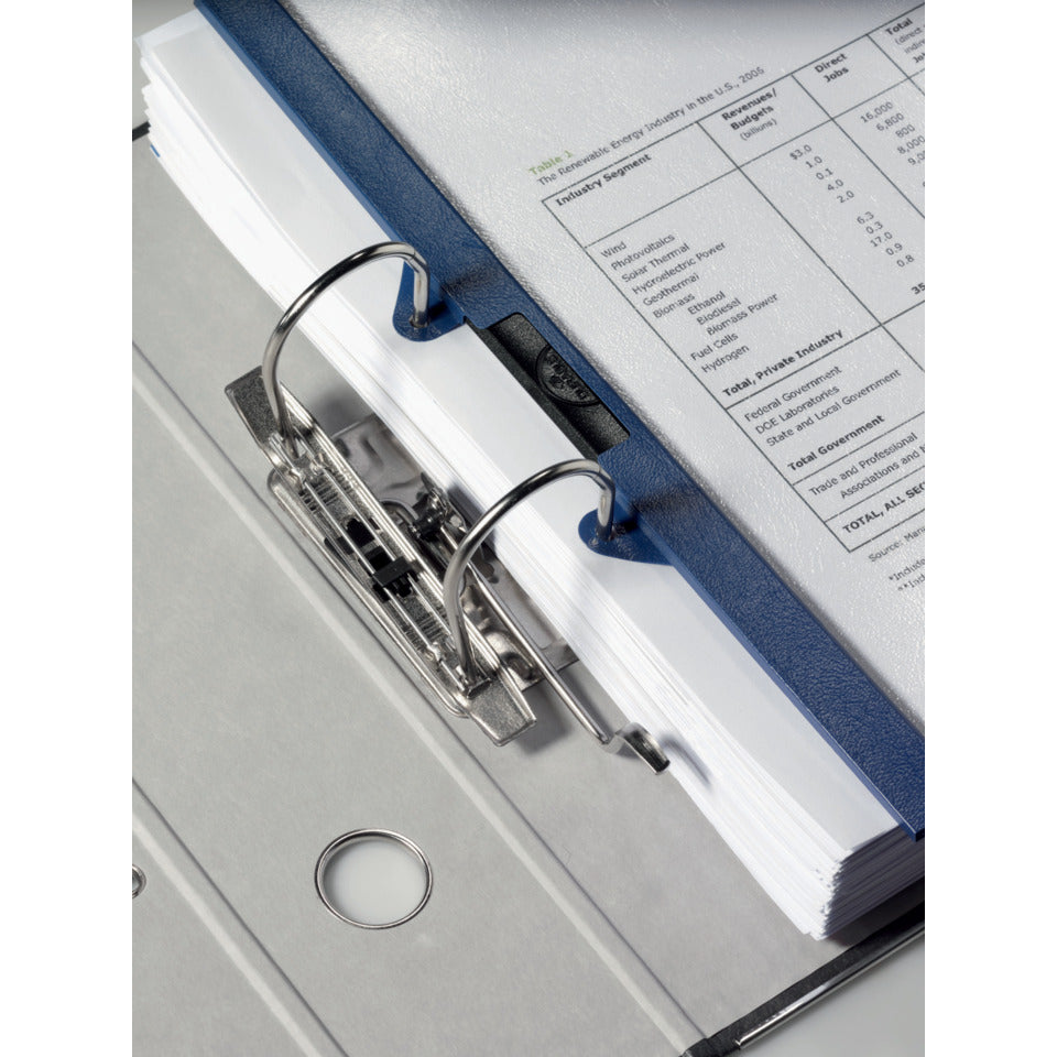 Klemmmappe DURACLIP® 30 EASY FILE, Kunststoff, 30 Blatt, transparent/dunkelblau DURABLE 2229 07 DURABLE 2229 07 EASY FILE