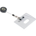 Namensschild mit Ausweiskartenhalten, transparent, 85 x 54 mm, 10 Stück DURABLE 8016 19 DURABLE 8016 19  10St