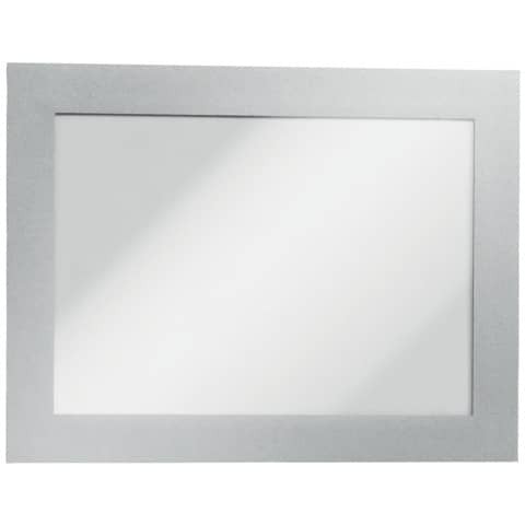 Info-Rahmen DURAFRAME® - A6, 176 x 130 mm, silber, 2er Pack
