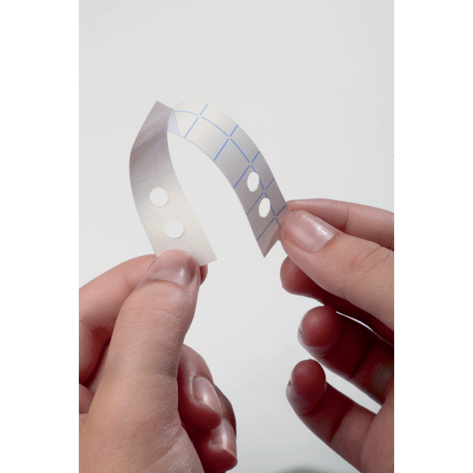 Lochverstärkerstreifen, für 60 + 80 mm Lochung, sk, transp., 50 Stück DURABLE 8078 19 DURABLE 8078-19 selbstkl.