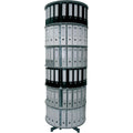 Ordner-Drehsäule, 6 Etagen, Ø810mm, grau REEF R2081B6 R2081B6 D81cm