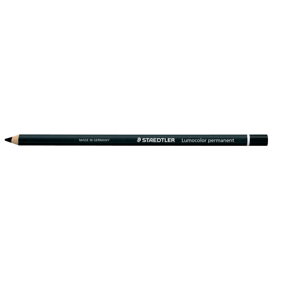 Trockenmarker Lumocolor® permanent glasochrom, schwarz STAEDTLER 108 20-9 STAEDTLER 10820-9 permanent