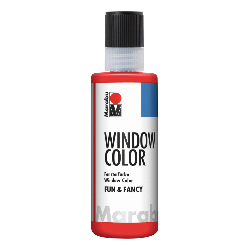 Fensterfarbe Fun&Fancy, 80ml, kirschrot MARABU 04060 004 031 MARABU 04060 004 031  80ml