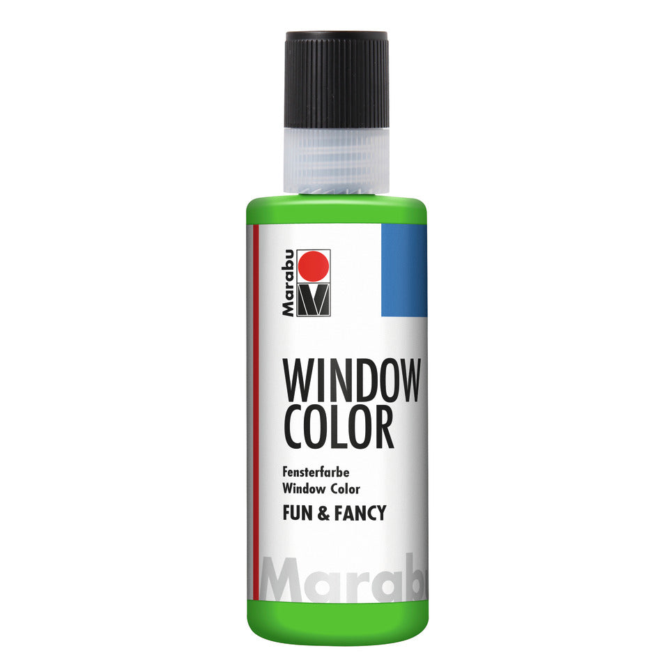 Fensterfarbe Fun&Fancy, 80ml, hellgrün MARABU 04060 004 062 MARABU 04060 004 062  80ml