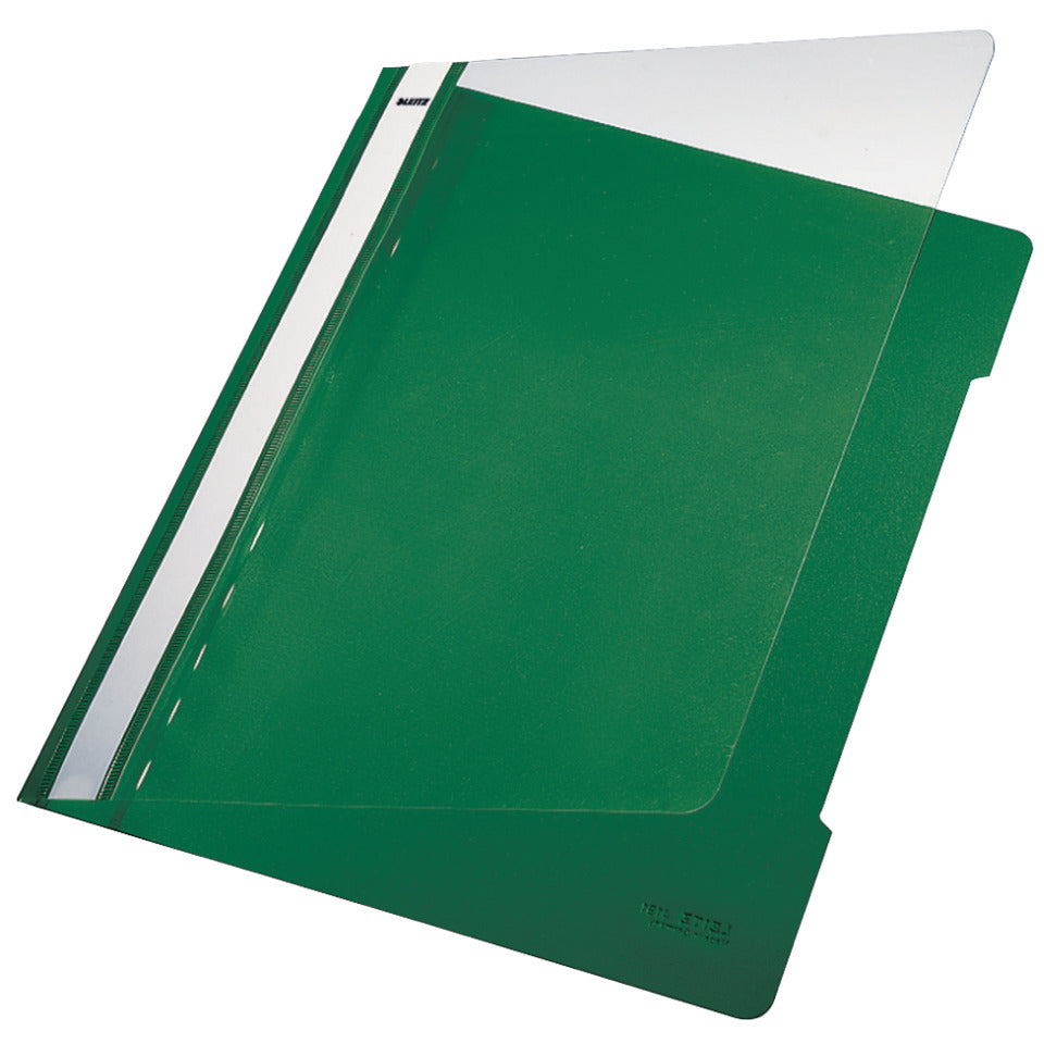Schnellhefter Plastik, A4, grün LEITZ 4191-00-55 LEITZ 41910055 Plastik