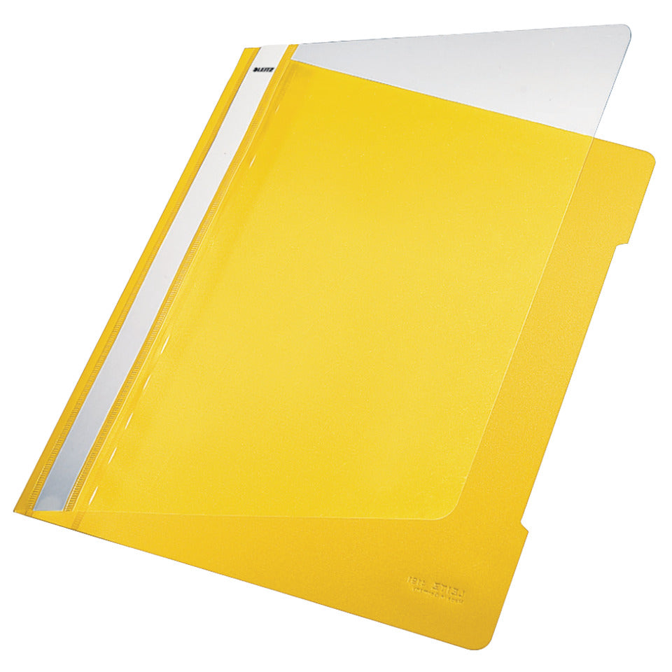 Schnellhefter Plastik, A4, gelb LEITZ 4191-00-15 LEITZ 41910015 Plastik