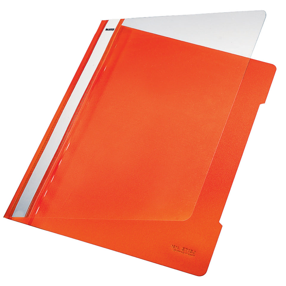 Schnellhefter Plastik, A4, orange LEITZ 4191-00-45 LEITZ 41910045 Plastik