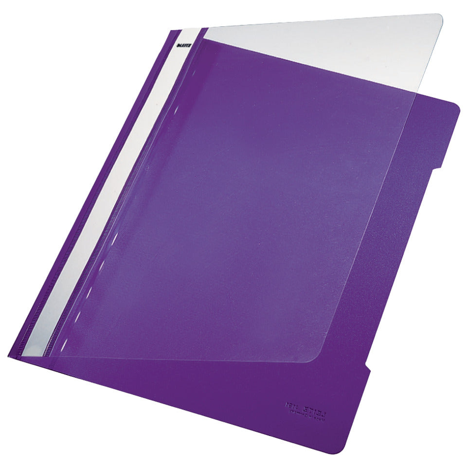 Schnellhefter Plastik, A4, violett LEITZ 4191-00-65 LEITZ 41910065 Plastik