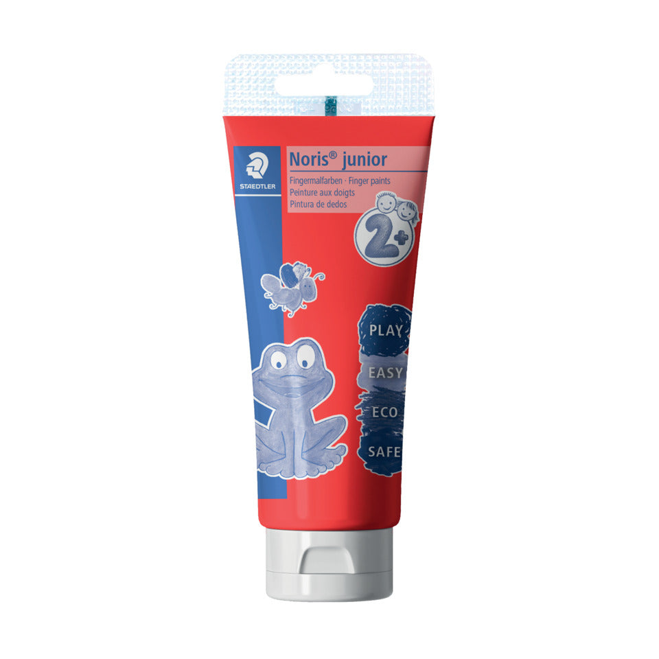 Fingelmalfarben Noris® junior, 6er Set, 6 x 75 ml, sortiert STAEDTLER 8816 D STAEDTLER 8816D 75ml 6Farben